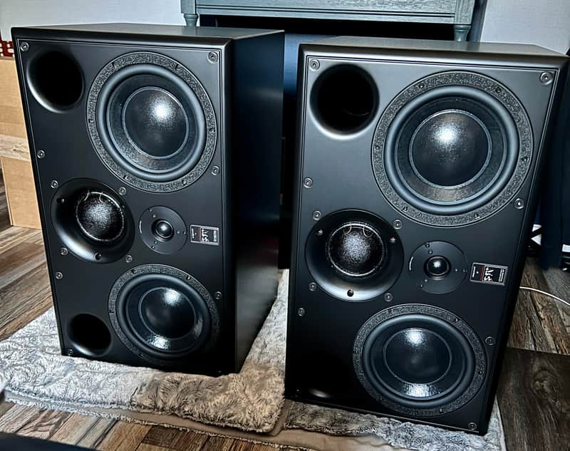 ATC SCM45A Pro Dual 6.5 inch 3-way Powered Studio Monitors (pair) image 1