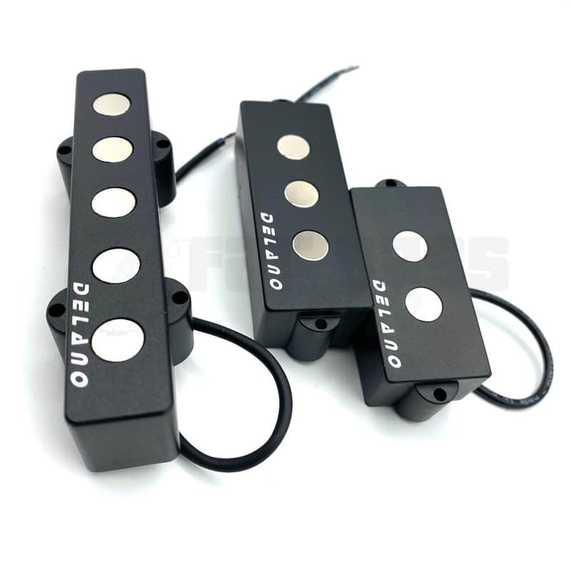 Delano PJ-MVC5 FE/M2-AS 5 String American Standard® PJ Bass Pickup Set Bild 1