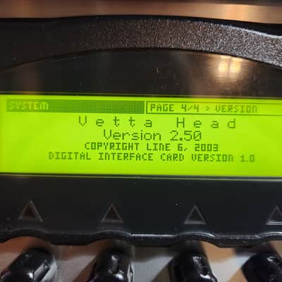 Line 6 Vetta Guitar Head 2002-2004 (Ver 2.5 Vetta 2) with Variax Digital Input image 4