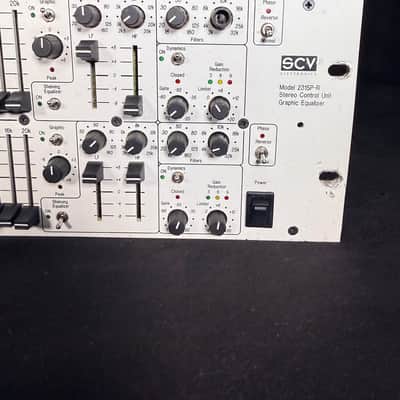 SCV Electronics 231SP-R Graphic Equalizer 1990's - white image 2