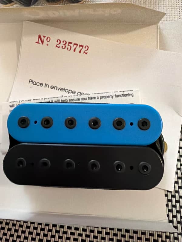 DiMarzio DP150FBKBL 1995 - Black and blue image 1