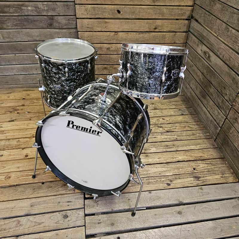 Drum Kit Premier And John Grey Mixed, Black Diamond USED! RKATP220726 image 1