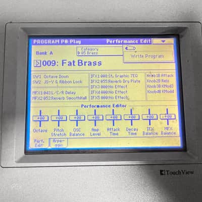 Korg Triton Classic/Studio,Trinity LCD Display with Touch panel. Works Great !... image 9