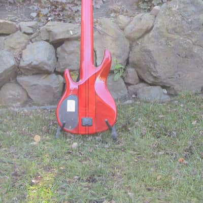 Peavey TL-6 Neck Thru  Red image 4