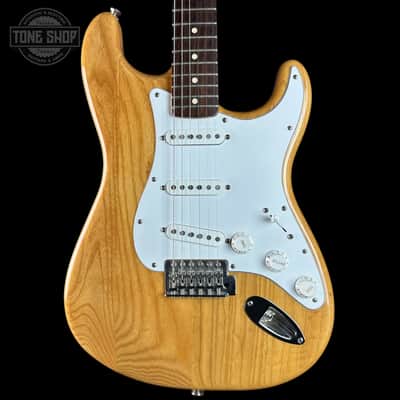 Used 2007 Fender Standard Stratocaster Natural Ash (Tex-Mex Pickups) w/case TSU25364 image 1