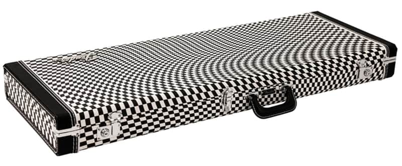 Fender CLASSIC SERIES STRAT/TELE CASE, WAVY CHECKERBOARD 2024 - WAVY CHECKERBOARD image 1