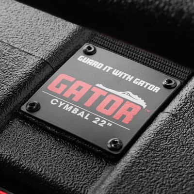 Gator Grooves Hard-Shell Cymbal Case 22" w/Wheels image 14