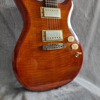 96 art Solid Body Set Neck Doublecut Violin Burst Guitar - Custom Handmade image 6