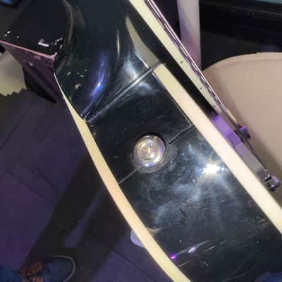 Eastwood Airline Tuxedo – Bigsby Modified – Full Hollow Electric Guitar image 11