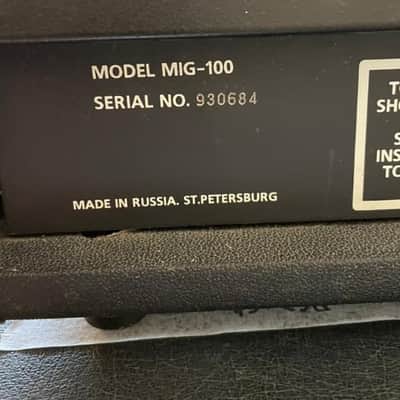 Sovtek Mig 100 1993 - Black image 3