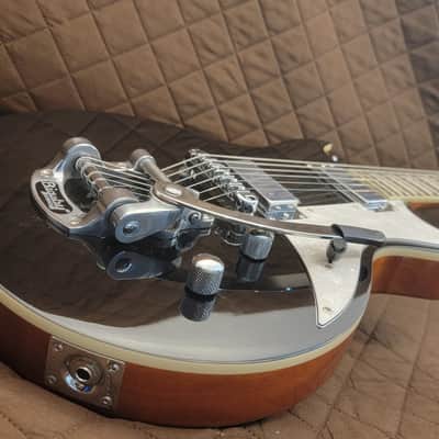 Aria 212-MK2-BK Pro II Bowery Chambered Construction Nato Body &Neck 6-String Electric Guitar w/Case image 13
