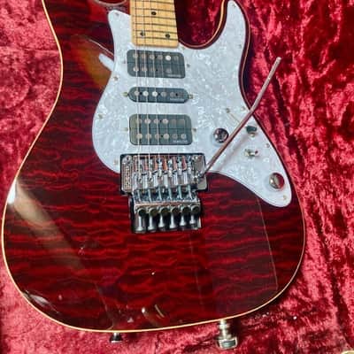 SCHECTER 旧SD-2-24 ワインレッド Schecter Japan SD-II-24 AL Aqua Blue | Reverb