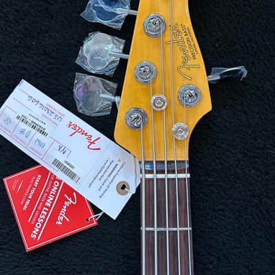 Fender American Professional II Precision Bass V  Rosewood Sunburst #US23016606 9 lbs 1.5 oz image 10