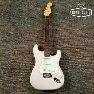 2022 Fender Hybrid II 60s Stratocaster Made in Japan Transparent Blonde image 2