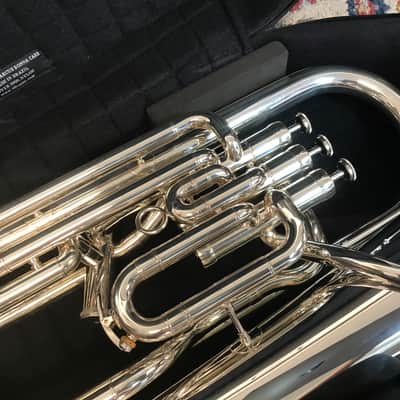Adams Sonic Professional Euphonium - Silver Plate image 2