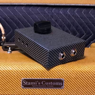 Stami's Customs - Blackout Tweedy Bird 8 Ohm 85 Watt Speaker Attenuator in Blackout Tweed image 2