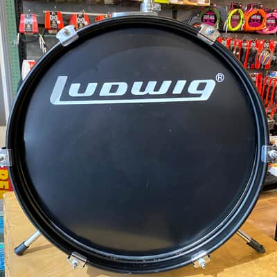 Ludwig Accent CS Combo Junior Gloss Red Sparkle Finish 2-Piece Drum Shell Pack image 2