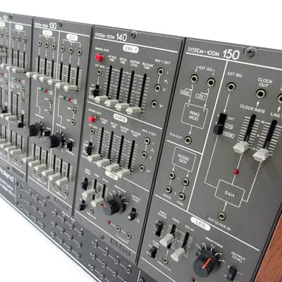 Roland SYSTEM-100M D Set  Vintage Analog Modular Synthesizer w/ 181 CV Keyboard & DIN Connectors image 7