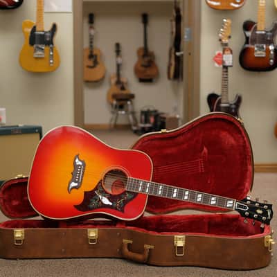 Gibson Dove Original 2019 - Present - Vintage Cherry Sunburst image 2