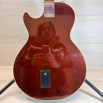 Univox Effector Vintage Electric Guitar w/ Built-In Effects – Sunburst – Late 1960s – Japan Late 1960's - Sunburst image 14