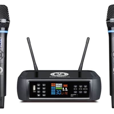 Singtronic Digital DSP Karaoke Mixer w/ 2 x Wireless Rechargeable Microphones image 1