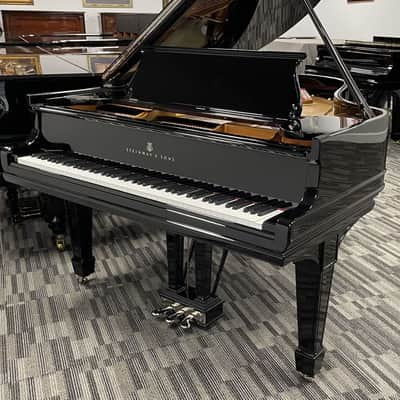 Steinway Model O 5'10" Grand Piano 1901 (Restored) - Polished Ebony image 4