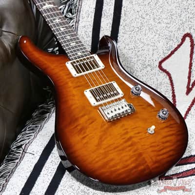 Paul Reed Smith PRS Wild West Guitars Special Run CE 24 Painted Black Neck 57/08 Pickups Violin Amber Sunburst 7.95 LBS image 6