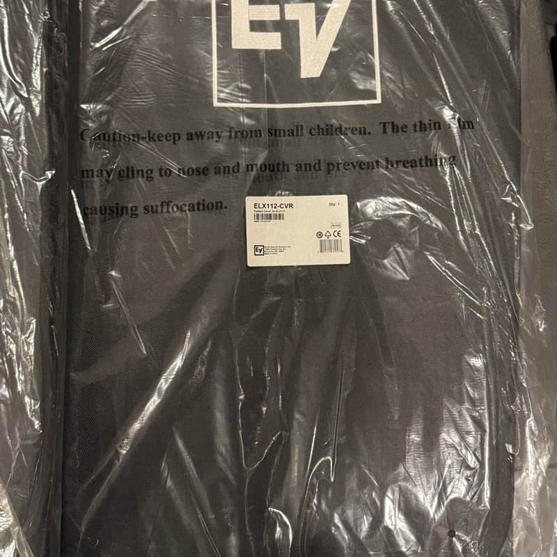 2010s Electro-Voice ELX112-CVR Padded Cover for ELX112 Black