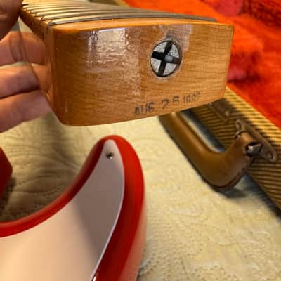 Fender American Vintage 57 1992 - Fiesta Red image 10