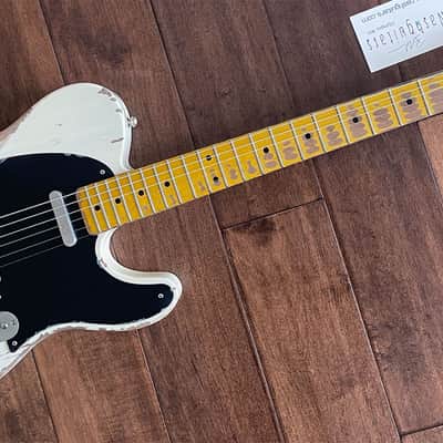 Nash Guitars Model T-52 Aged Mary Kay White Nitro Maple Neck VSN126 image 6