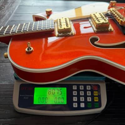 Used Gretsch 2001 6120N New Nashville Hollowbody - Roundup Orange image 10