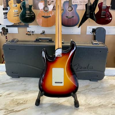 Fender American Ultra Stratocaster HSS with Maple Fretboard Ultraburst image 9