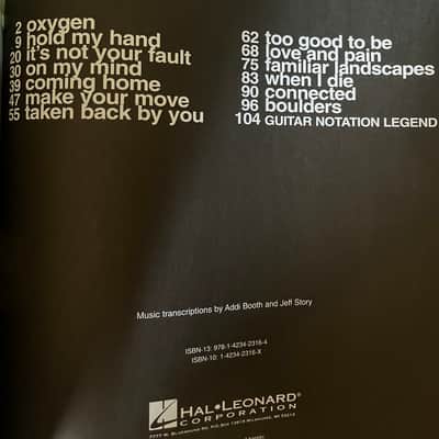 New Found Glory - Coming Home - Guitar tab / tablature Book image 3