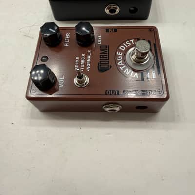 Dolamo D-11 Vintage Dist + D-17 Heavy Metal Distortion Guitar Effect Pedal Lot image 4