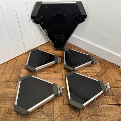 Roland PD-10 and PD-20 Pads 1985 - Silver image 6