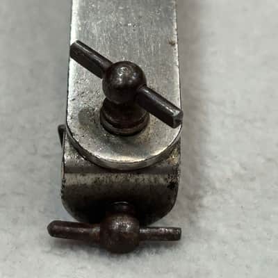 Premier Bass Drum Paddle Muffler (2124-B-U-10254) 50's/60's - Nickel Plated image 7
