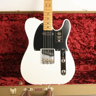 Fender American Vintage II 1951 Telecaster Maple Fingerboard Prototype White V2436491 image 1