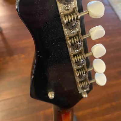 Norma Guitar. 60's. Japan Solidbody, Sunburst. Just Setup. Teisco, Harmony, Kay image 12