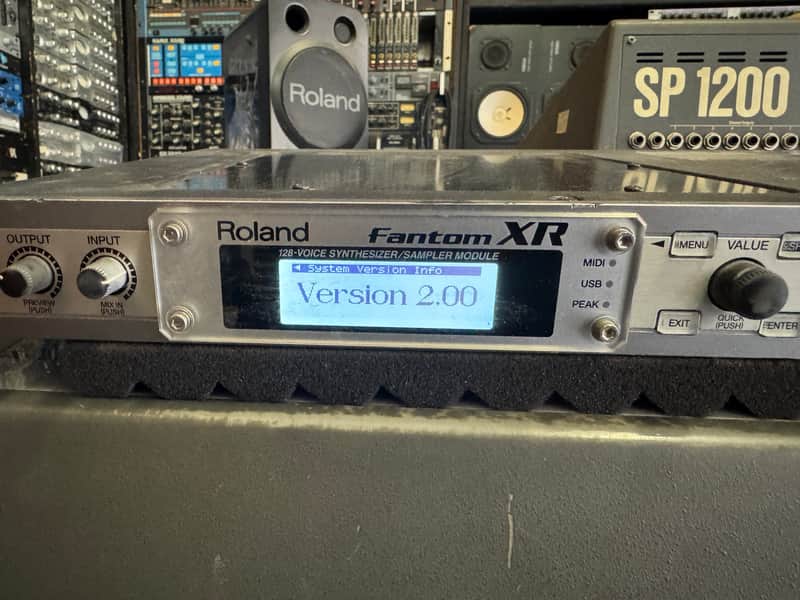 Roland FANTOM XR Rack w/New LCD ,Sound Module Synth v2.00 //ARMENS// image 1