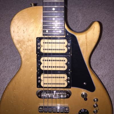 Carvin CM130 Figured Birdseye Maple 1980 - Natural CREAM TRIPLE PICKUPS! image 3
