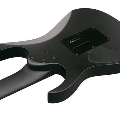 Ibanez RG Iron Label 7 String Electric Guitar - Black (RGRB720BKF) image 4