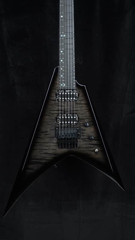 ESP USA Limited Edition V-II FR - See-Thru Black Sunburst - #8 of 10 image 1