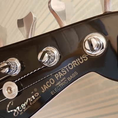 scorpio Jaco Pastorius fretless Jazz Bass NT image 9