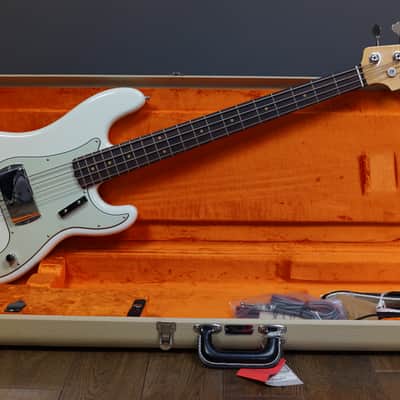Fender American Vintage '63 Precision Bass 2013 Olympic White image 2
