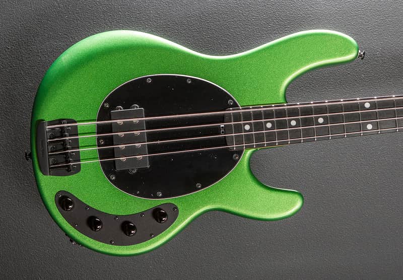 Ernie Ball Musicman StingRay Special H Bass - Kiwi Green image 1