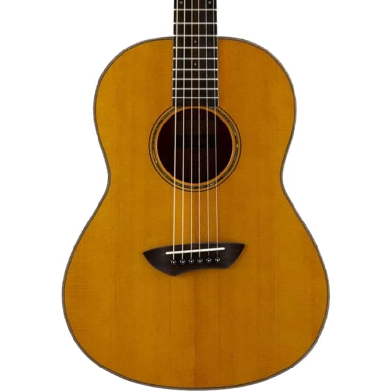 Yamaha Vintage Natural Parlor Guitar, Solid Mahogany Back And Sides, Solid Spruce Top image 1
