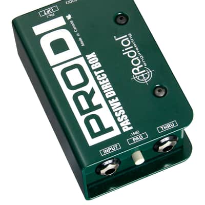 Radial ProDI Passive Direct Box PRO DI w/25 ft. XLR image 5
