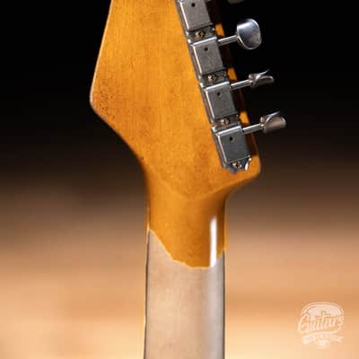 Friedman Vintage T Alder P-90 Guitar w/ Maple Neck – 3-Tone Burst Sparkle image 6