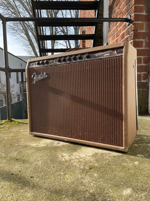 Fender Vibrasonic 5G13 Brownface 40-Watt 1x15" Guitar Combo image 1