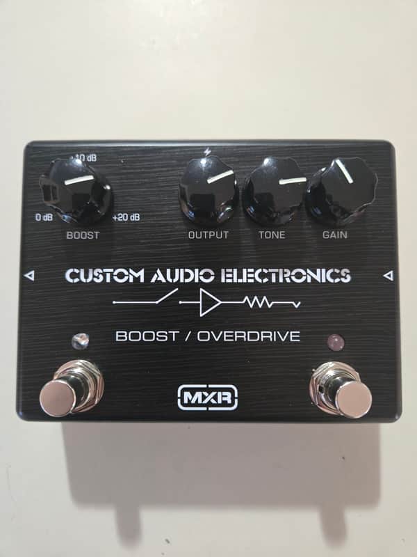 MXR MC402 CAE Boost / Overdrive 2006 - Present - Black image 1